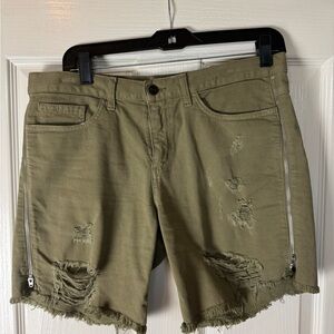 Siwy Olive Green Shorts